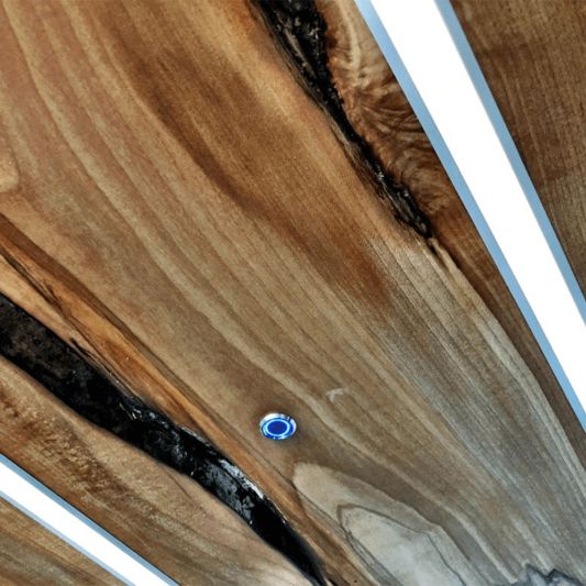 Led strip profiel inbouw Laag model - compleet inclusief afdekkap 4 meter 7 mm