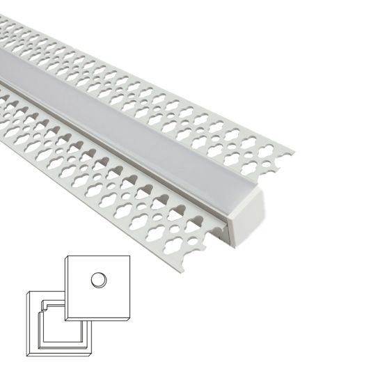 Led stuc profiel 3 meter smalle variant