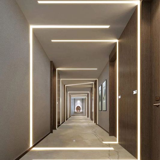 Led stuc profiel 2 meter smalle variant