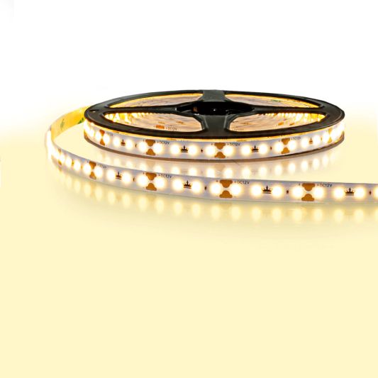 Ledstrip 1 meter warm wit Basic - losse strip met 128 leds per meter