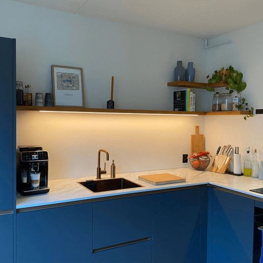 Ledstrip 18 meter warm wit - Complete set Premium Plus - 240 leds p/m