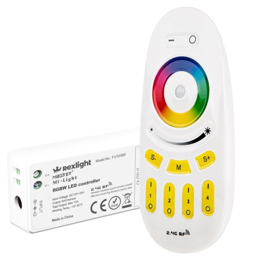 Luxe touch RF 4-zone afstandsbediening RGBW