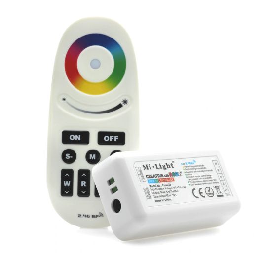 Luxe touch RF afstandsbed. + Wifi RGBW