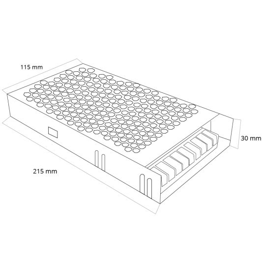 Meanwell professionele voeding 24V 200W LRS-200-24