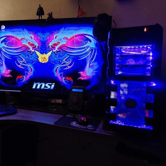 PC led strip set 2 meter RGB Premium