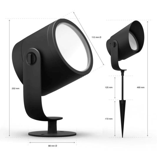 Philips Hue Outdoor Lily Spot XL Extension starterset