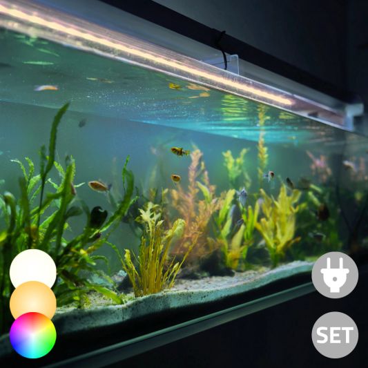 RGB led strip enkele kleur strip: 50 - 70 cm complete set