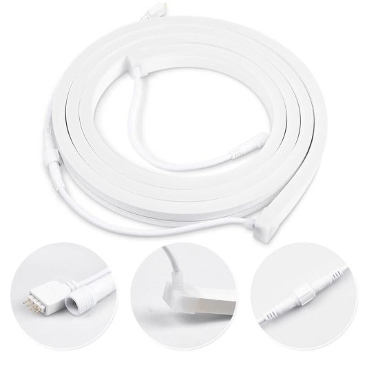 RGB Neon Led Flex maxi recht 2 meter - losse strip