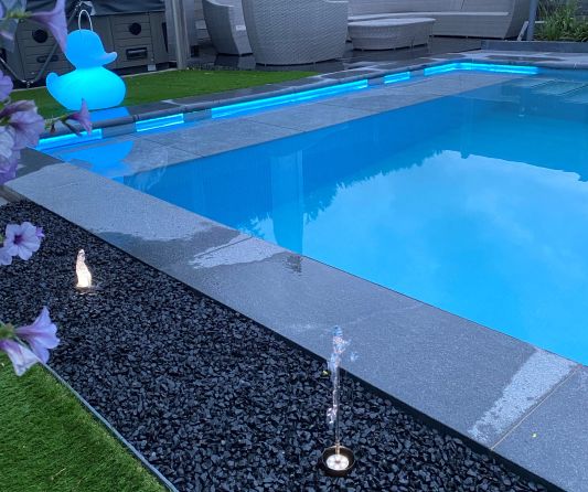 RGB Neon Led Flex maxi recht 8 meter - losse strip