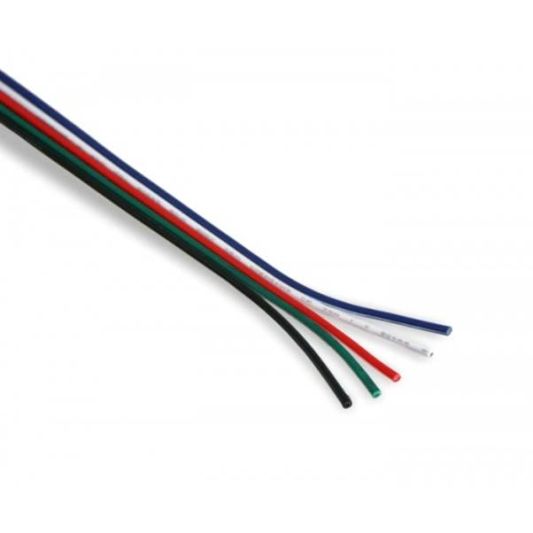 RGBW koppelstuk met 100 cm kabel zonder solderen