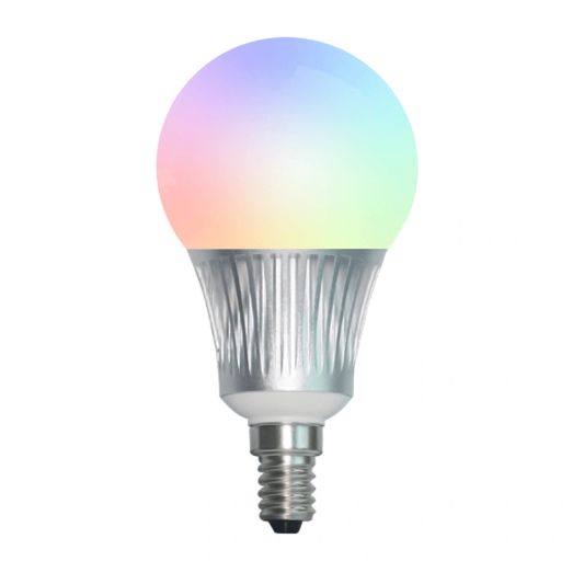 RGBWW LED lamp met afstandsbediening 5W E14 1 tot 4 lampen