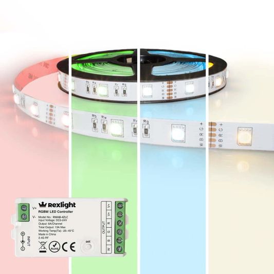RGBW led strip Basic met Milight controller 1 tot 10 meter