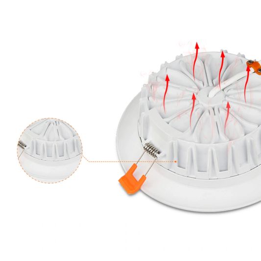 RGBWW led inbouwspot met afstandsbediening 1-4 lampen 18 Watt