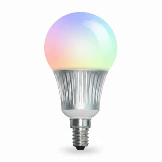 RGBWW LED lamp met afstandsbediening 5W E14 1 tot 4 lampen