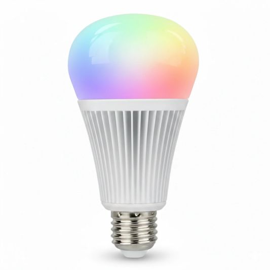 RGBWW LED lamp met afstandsbediening 9W E27 1 tot 4 lampen