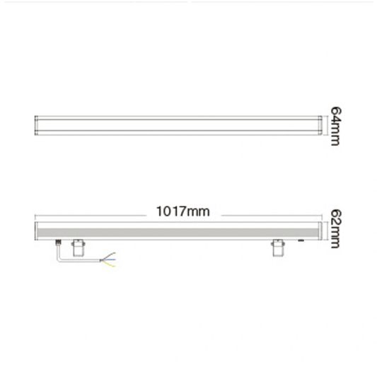 RGBWW LED Wall Washer 48 watt met afstandsbediening en 1-4 Wall Washers