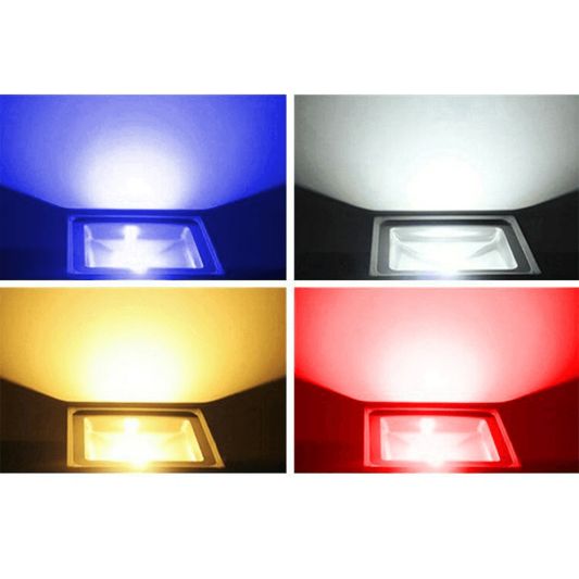 RGBWW Wifi schijnwerper 50 watt met afstandsbediening en 1-4 lampen