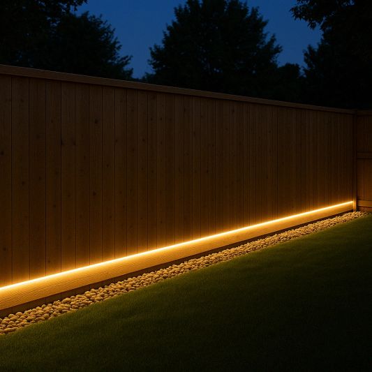 Schutting verlichting set 10 meter