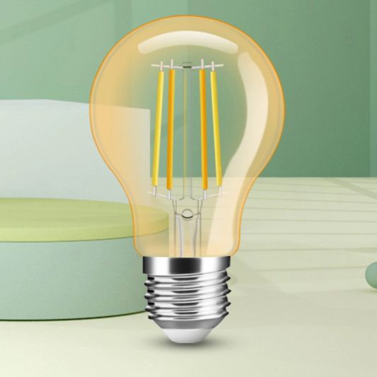 Slimme filament LED lamp van Milight - Dual white 7W E27 fitting - A60 model colored