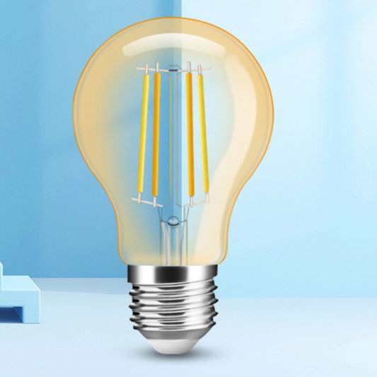 Slimme filament LED lamp van Milight - Dual white 7W E27 fitting - A60 model colored