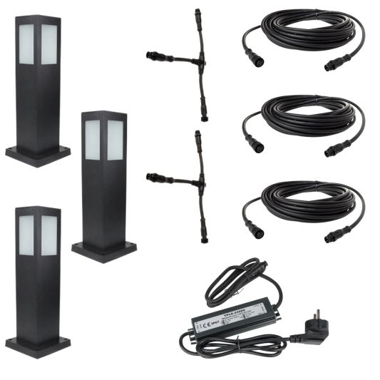 Slimme Zigbee staande lamp 9W recht - Starterset