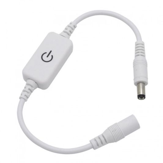 Snoerdimmer touch schakelaar voor witte led strips