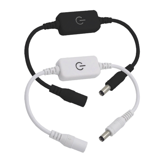 Snoerdimmer touch schakelaar voor witte led strips