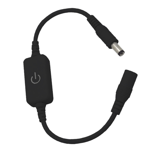 Snoerdimmer touch schakelaar voor witte led strips