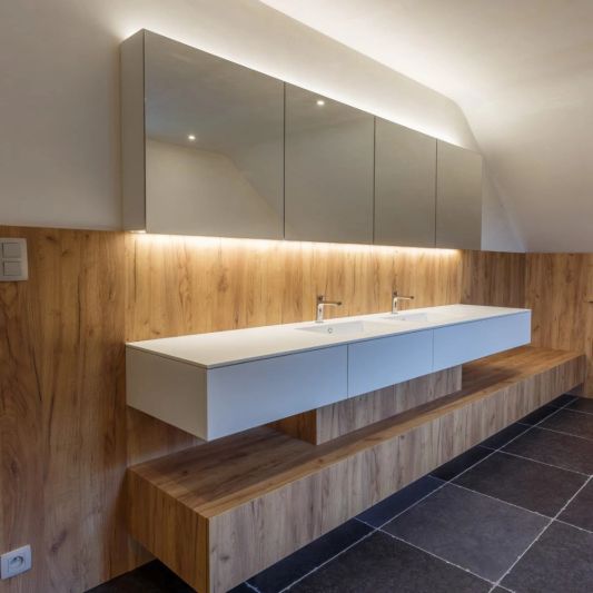 Spiegel verlichting led strip set 2 meter