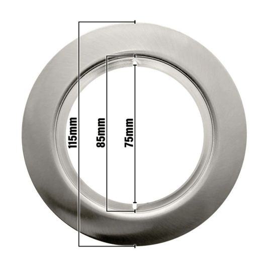 Spot armatuur opvulring - RVS