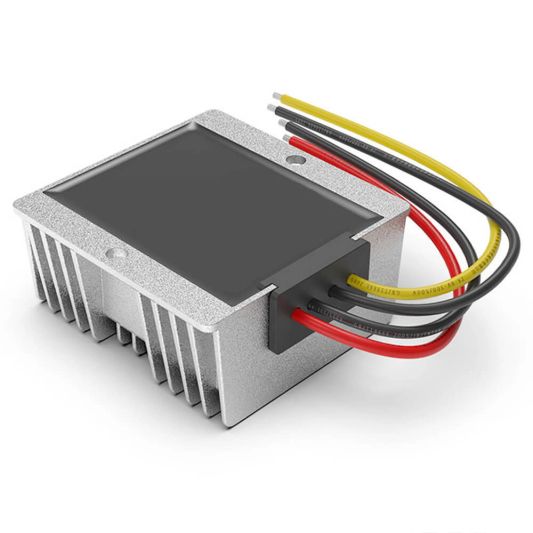 Stabilisator voor ledstrips - 12V/6A output - Aluminium behuizing