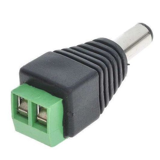 STEKKER LEDSTRIP WIT solderen niet nodig type man