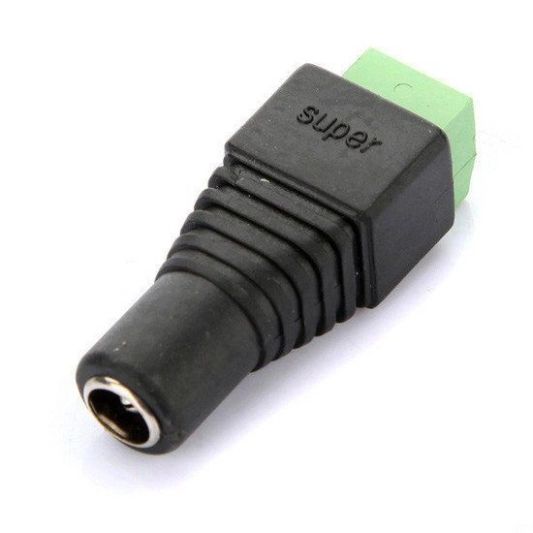 STEKKER LEDSTRIP WIT solderen niet nodig type vrouw