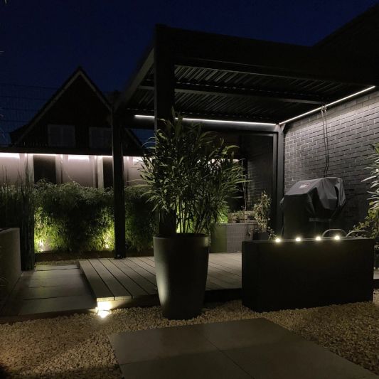 Terrasoverkapping verlichting set 7 meter