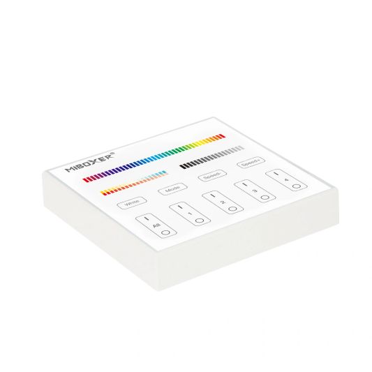 Touch Panel 4-zone RGBWW wandpaneel op batterij