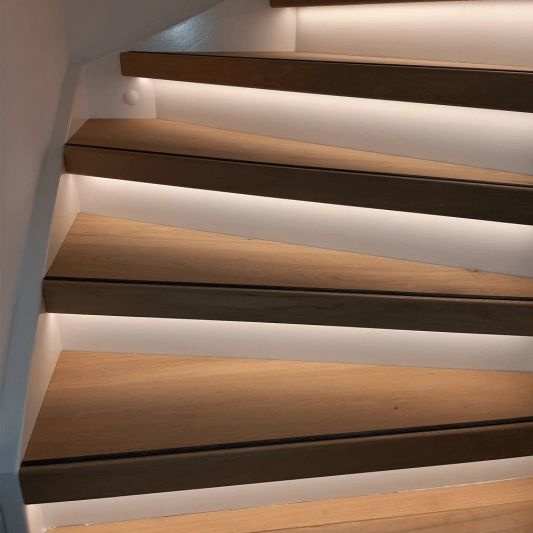 Trapverlichting Led strip Warm Wit – Complete set 130 CM