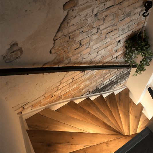 Trapverlichting Zigbee led strip Warm Wit 50 cm - Complete set inclusief profiel