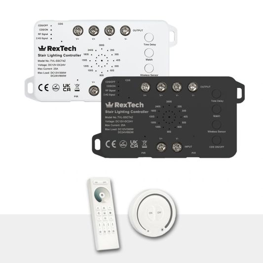 Trapverlichting sensorset met multi-zone controller