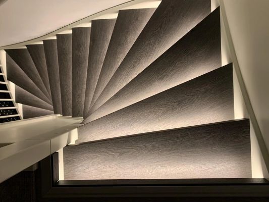 Trapverlichting Zigbee led strip Warm Wit 130 cm - Complete set