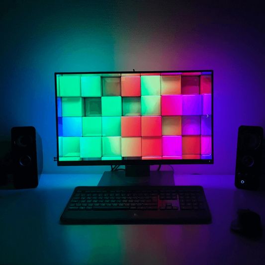 TV ambient light set 75 inch