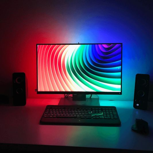 TV ambient light set 75 inch