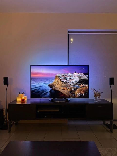 TV led strip set met 4 RGB strips voor TV’s 50 tot 60 inch