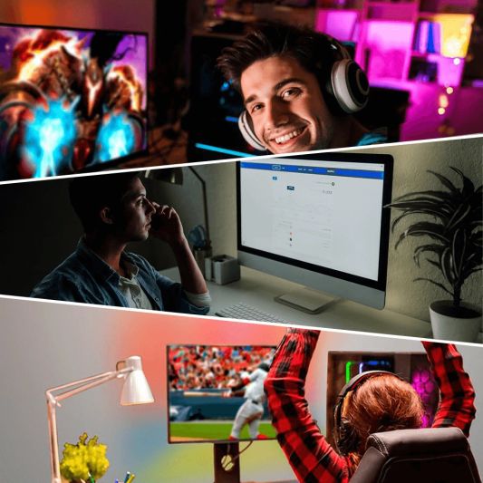 PC ambilight USB game verlichting - 34 inch