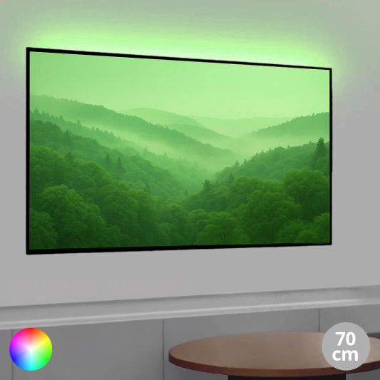 USB led strip RGB van 70 cm - losse strip