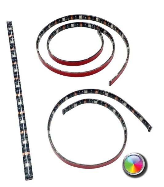 USB led strip RGB van 110 cm - losse strip