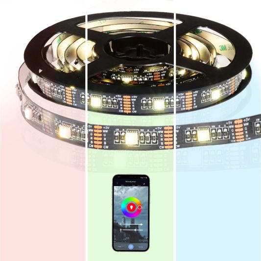 USB ledstrip RGB app bediening - 150 cm