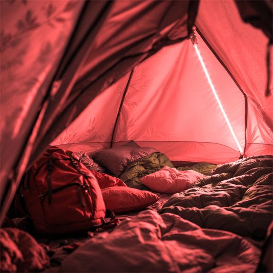 USB ledstrip rood complete set