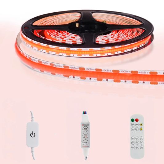 USB ledstrip rood complete set