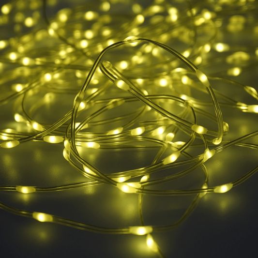 USB Lichtsnoer - Warm wit - 10 LEDs/m - 10m