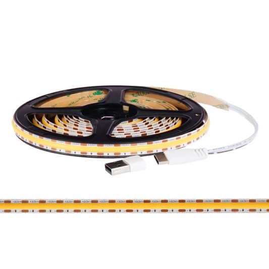 USB losse ledstrip warm wit